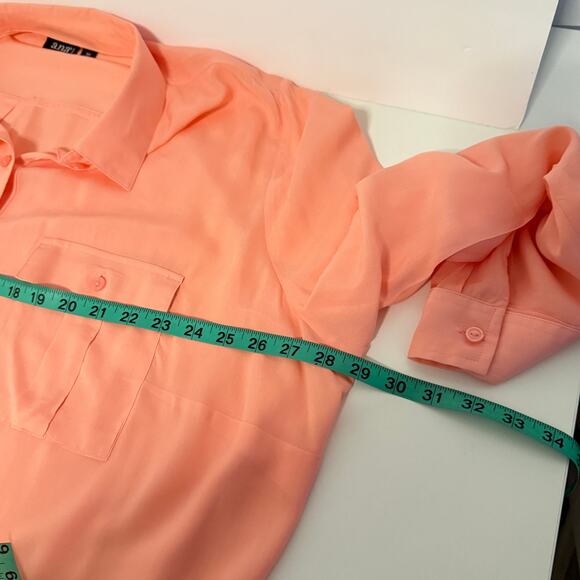 ANA A New Approach Roll Tab Sleeve Button Down Shirt Plus Size 3X - Picture 8 of 9